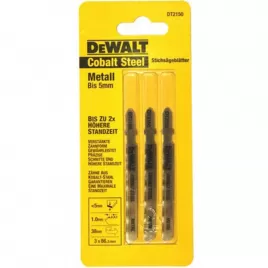 Pilový plátek Extreme na kovy do 3mm pro přímočaré pily 86mm 3ks DeWALT DT2150