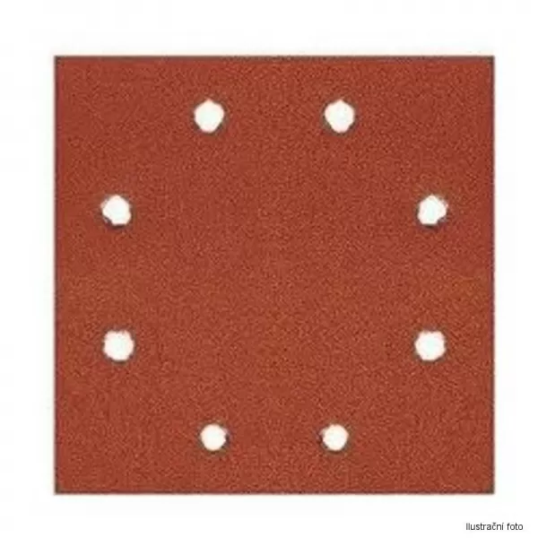 Brusný papír suchý zip 115x115mm P 40 10ks DeWALT DT3020