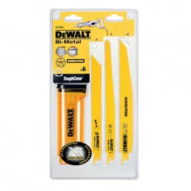 6-ti dílná sada pilových plátků na dřevo a kov DeWALT DT2440L