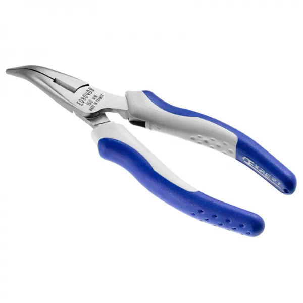 Kleště s půlkulatými zahnutými čelistmi 160 mm TONA Expert