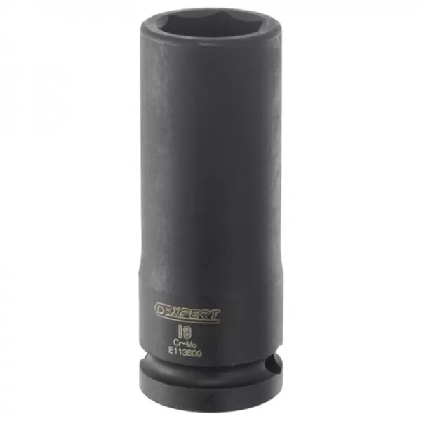 1/2" 6hranná prodloužená průmyslová hlavice 19 mm CrMo TONA Expert