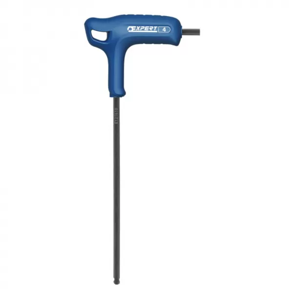 Zástrčný 6hranný klíč s "T" rukojetí metrický s kuličkou 4mm TONA Expert