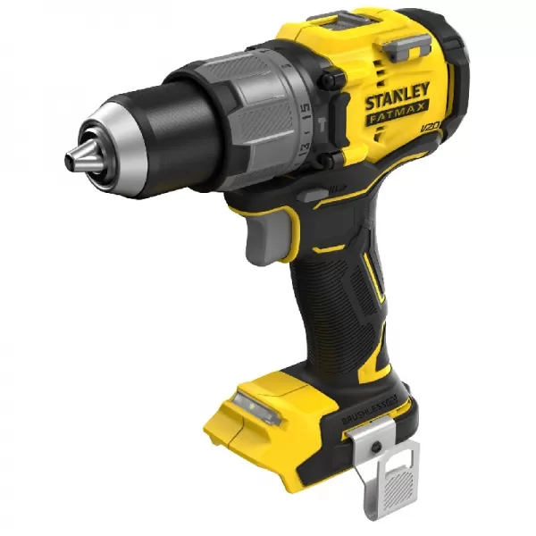 Aku bezuhlíková vrtačka s příklepem V20 18V bez aku Stanley FatMax SFMCD726B