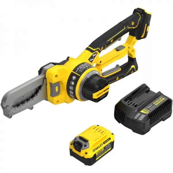 Aku nůžková prořezávací řetězová pila 18V 1x4,0Ah STANLEY FATMAX V20 SFMCPS515M1