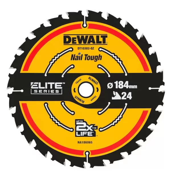 Pilový kotouč 184x16mm 24z ATB +18° DeWALT DT10302