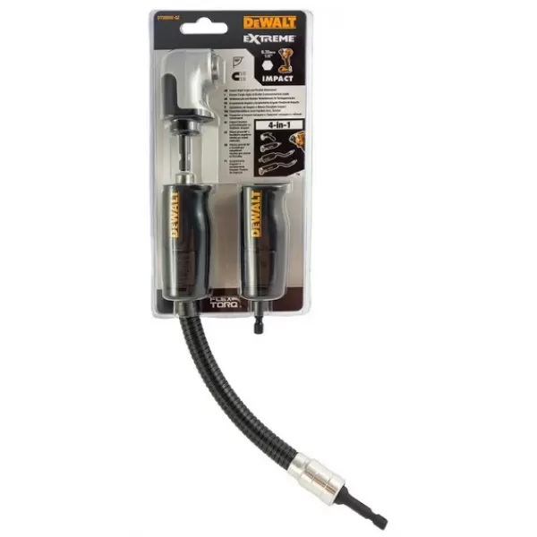 Pravoúhlý šroubovací nástavec 4v1 DeWALT DT20502