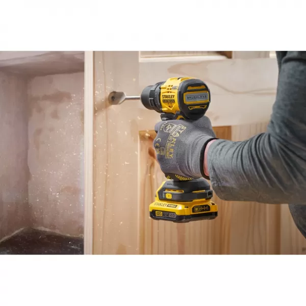 Aku bezuhlíková vrtačka 18V 2x2,0Ah STANLEY FATMAX V20 SFMCD714D2T