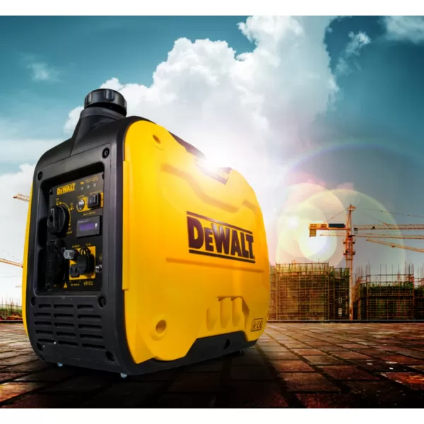 Odhlučněná benzínová invertorová elektrocentrála DeWEALT DXGNi42E