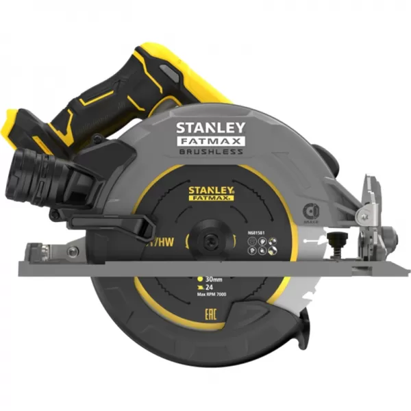 Aku bezuhlíková okružní pila 18V bez aku STANLEY FATMAX V20 SFMCS551B