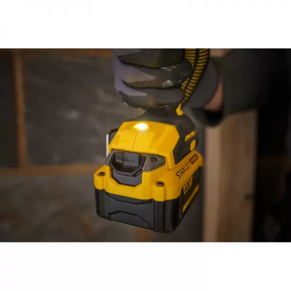 Aku bezuhlíkový rázový utahovák 18V 1x2,0Ah STANLEY FATMAX V20 SFMCF811D1T