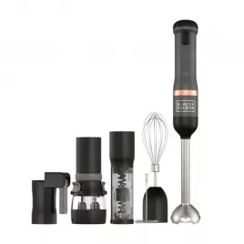 Aku tyčový mixér 7,2V 1x2,0Ah 6v1 - šedý Black&Decker BCKM1016KSG