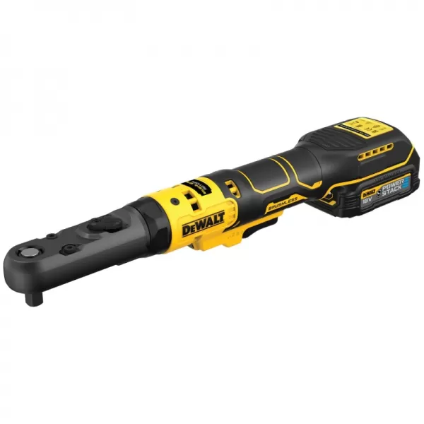 Aku ráčna s 3/8’’+ 1/2” s čtvercovou výměnnou hlavou 18V 2x1,7Ah DeWALT DCF510E2G