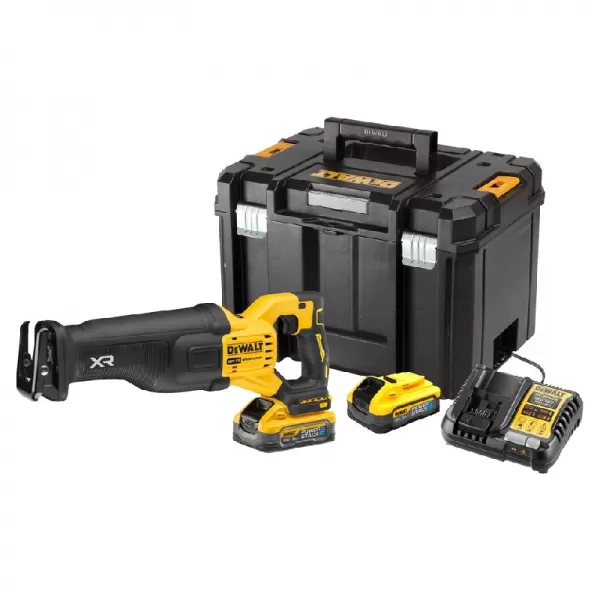 Aku mečová pila 18V 2x 5,0Ah XRP DeWALT POWERSTACK DCS386H2T