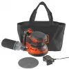 Aku excentrická bruska 18V 1x1,5Ah v tašce Black&Decker BDCROS18