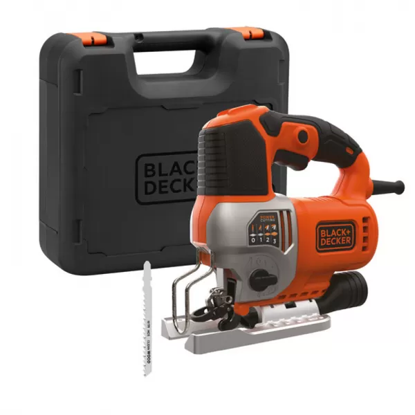 Přímočará pila 650W v kufru Black&Decker BES610K