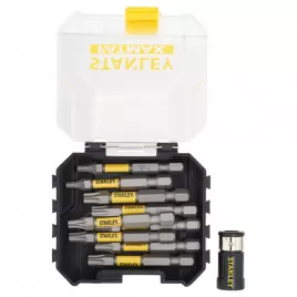 10dílná sada 50 mm torzních bitů Torx s držákem bitů Stanley STA88566