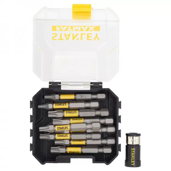 10dílná sada 50 mm torzních bitů Torx s držákem bitů Stanley STA88566
