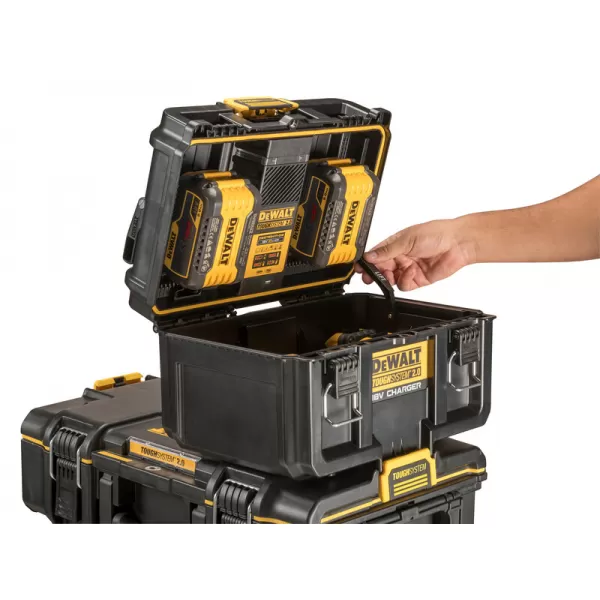 Dvojitá nabíječka v kufru TOUGHSYSTEM 2.0 DeWALT DWST83471