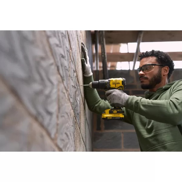 Kombo sada bezuhlíkového aku nářadí V20 18V 1x4,0Ah 1x2,0Ah Stanley FatMax SFMCK216MDS