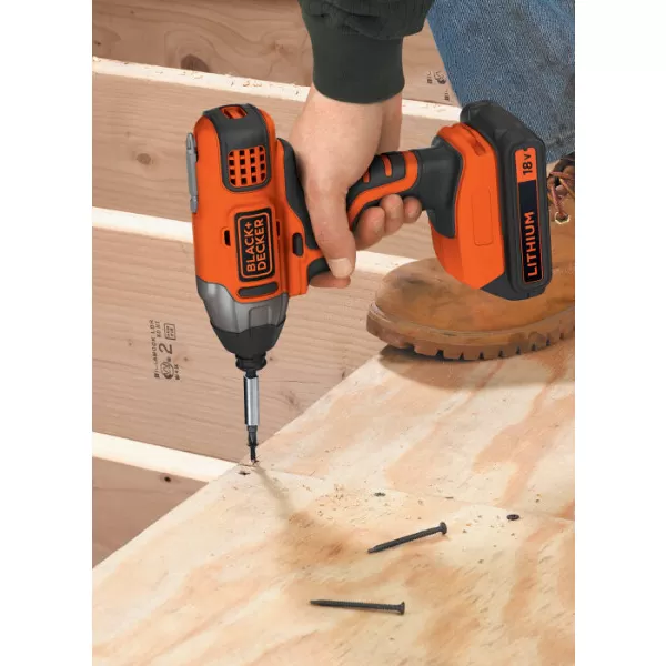 Aku rázový utahovák 18V bez aku Black&Decker BDCIM18N