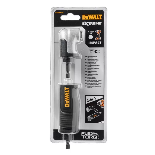 Pravoúhlý šroubovací nástavec DeWALT DT20500