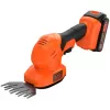 Aku nůžky na trávu/keře 18V 1x2,0Ah Black&Decker BCSS18D1