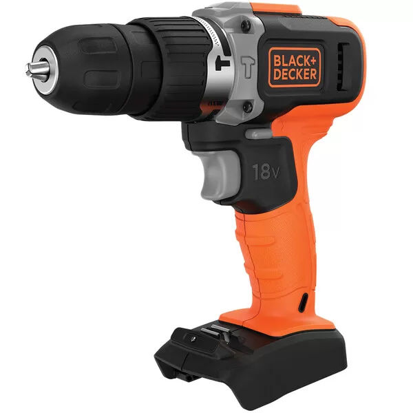 Aku příklepová dvourychlostní vrtačka 18V bez aku Black&Decker BCD003N