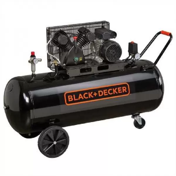 Olejový kompresor dvouválcový Black&Decker BDV 445/200-4T