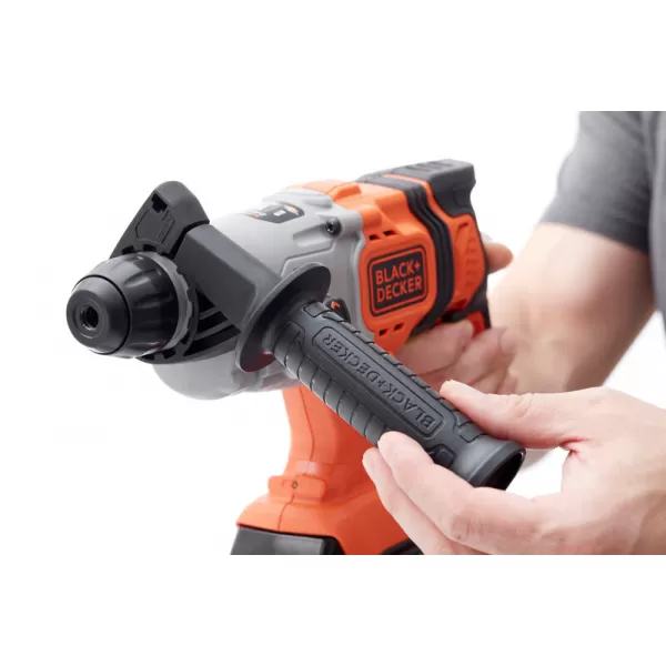 Aku kombinované kladivo 18V 1x4,0Ah v kufru Black&Decker BCD900M1K