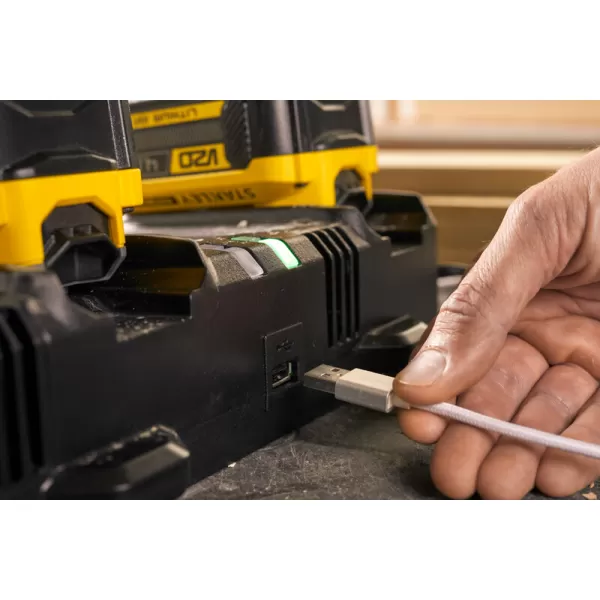 Nabíječka akumulátorů V20 18V se dvěma porty Stanley FatMax SFMCB24