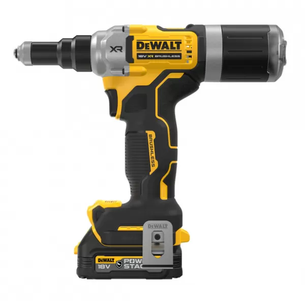 Aku nýtovačka pro nýty od 4,8 mm do 6,4 mm 18V 2x1,7Ah DeWALT DCF414E2GT