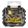 20dílná sada 25 mm bitů pro rázové utahováky PZ2 Stanley STA88568