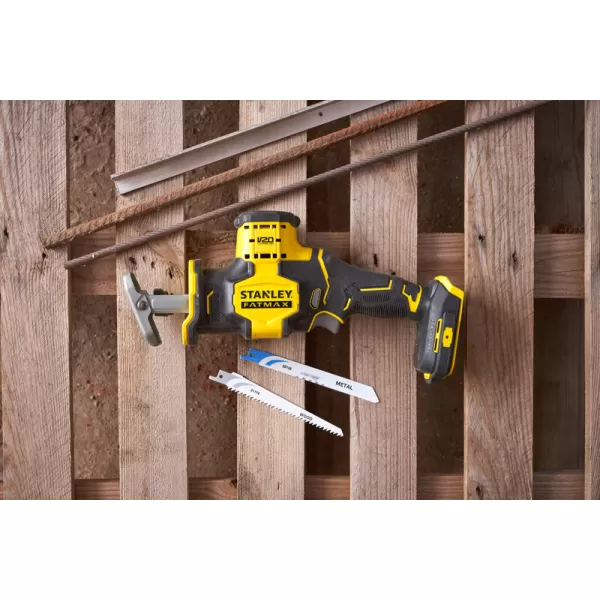 Aku bezuhlíková mečová pila V20 18V bez aku Stanley FatMax SFMCS305B