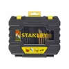 31dílná sada vrtáků do kovu Titanium/dřeva/zdiva, šroubovací bity, magnetický držák bitů, záhlubník Stanley STA88550