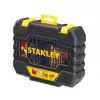 31dílná sada vrtáků do kovu Titanium/dřeva/zdiva, šroubovací bity, magnetický držák bitů, záhlubník Stanley STA88550