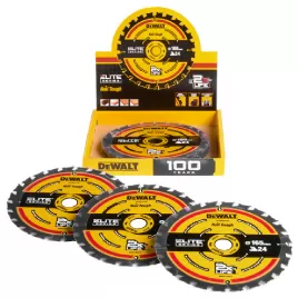 Pilový kotouč ELITE 10ks 165x20mm 24 zubů, promo balení DeWALT DT10400