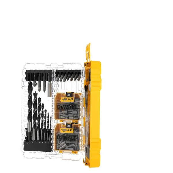 100dílná sada nástrojů pro vrtací šroubováky, Tough Case DeWALT DT70785