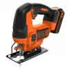 Aku přímočará pila s předkmitem 18V 1x2,0Ah Black&Decker BDCJS18