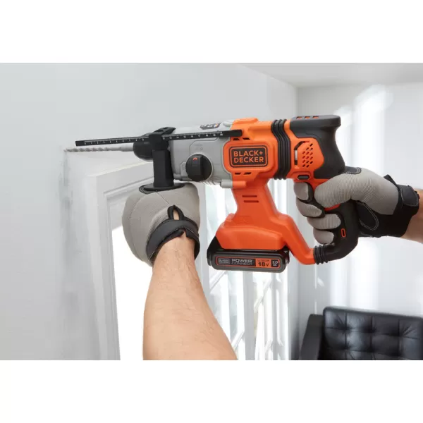 Aku kombinované vrtací a sekací kladivo 18V bez aku Black&Decker BCD900B