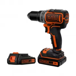 Aku vrtačka bezuhlíková 18V 2x2,0Ah v kufru Black&Decker BL186K1B2