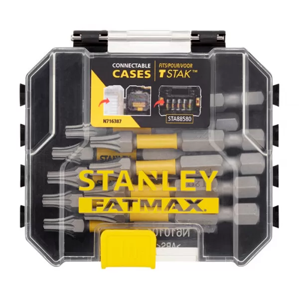 10dílná sada 50 mm bitů pro rázové utahováky T20 Stanley STA88574