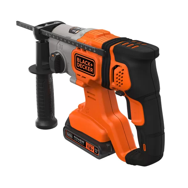 Aku kombinované kladivo 18V 1x2,0Ah v tašce Black&Decker BCD900D1S