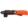Aku šroubovák s kloubovou rukojetí a svítilnou 3,6V Black&Decker BDCSFL20C