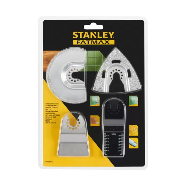 Segmentový karbidový kotouč 92mm, delta karbidová rašple, pevná škrabka, ponorný pilový list Stanley STA26160