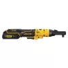 Aku ráčna s 1/4’’+ 3/8” čtvercovou výměnnou hlavou a s 1/4” Hex výměnnou hlavou 12V 2x3,0Ah DeWALT DCF500L2G