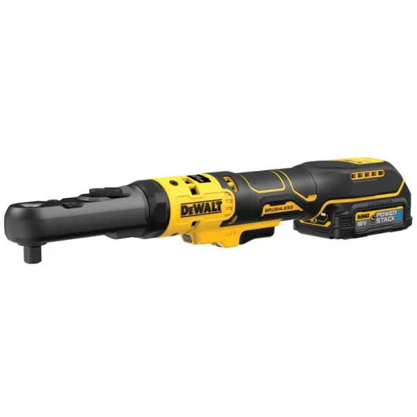 Aku ráčna s 3/8’’+ 1/2” s čtvercovou výměnnou hlavou 18V 2x1,7Ah DeWALT DCF510E2G