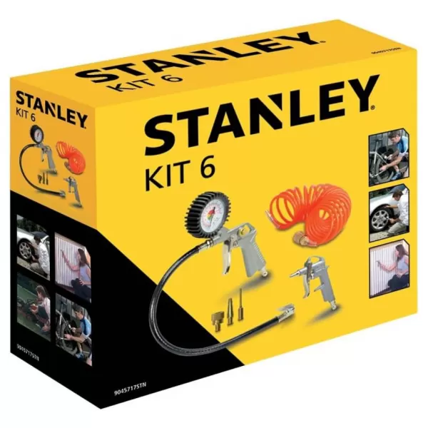 Sada příslušenství ke kompresorům 6dílná Stanley 9045717STN
