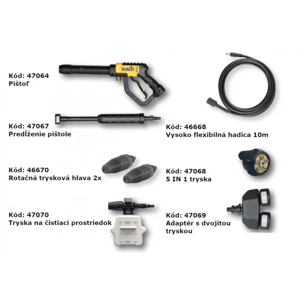 Vysokotlaký čistič 160 bar DeWALT DXPW001DTS