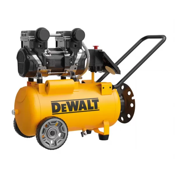 Kompresor bezolejový tichý 24 l, 10 bar DeWALT DXCMS2524HE