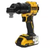 Aku bezuhlíková vícehlavá vrtačka 18V 2x2,0 Ah DeWALT DCD803D2T+ 85-dílná sada bitů a vrtáků DT70762